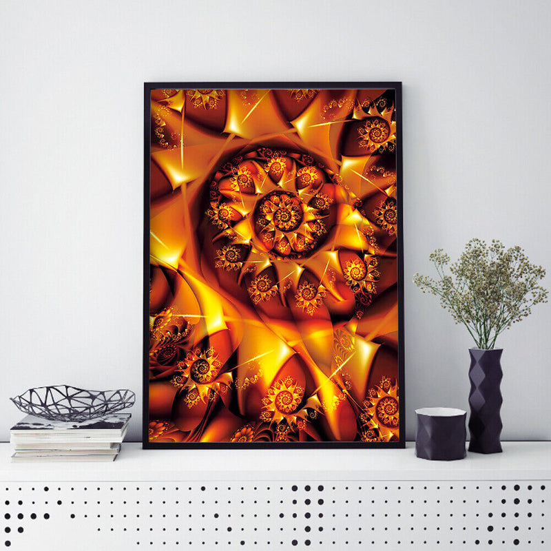 5D Abstract Diamond Painting Special Shape Rhinestone Drill