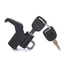 Helmet Hook Lock E-Bike Motorcycle Scooter Security Supplies Electric Bicycle