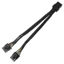 Graphics Card 8Pin to Dual 8Pin (6+2) GPU Power Cable for BTC Mining Motherboard