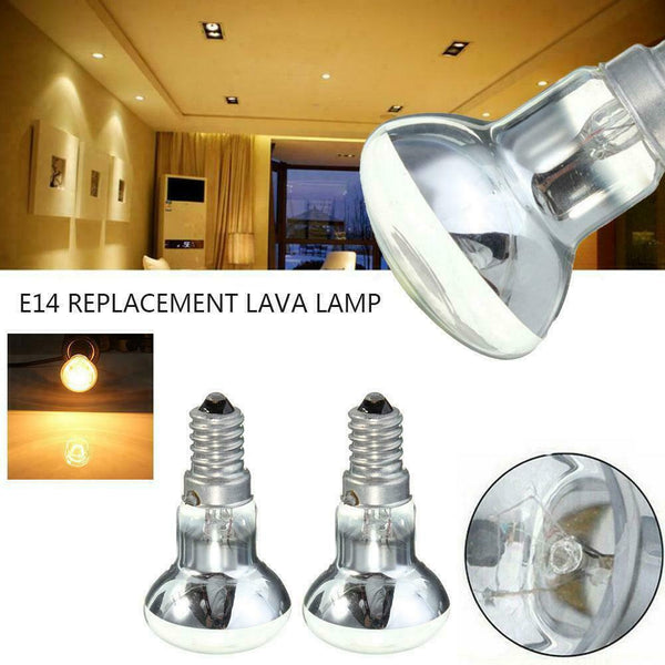 1PC E14 Replacement Lava Lamp R39 30W 240V Spotlight Bulb Type Light N0E1