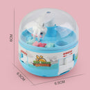 Mini Claw Machine Toys Creative Cute Grabbing Machine for Birthday Gifts (Blue)