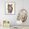Partial Round Crystal Drill Colorful Cat Diamond Painting Draw Kit (KA301) Newly