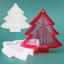 Fluid Arts Ornament Jewelry Making Silicone  Mould Christmas Mold Snowman