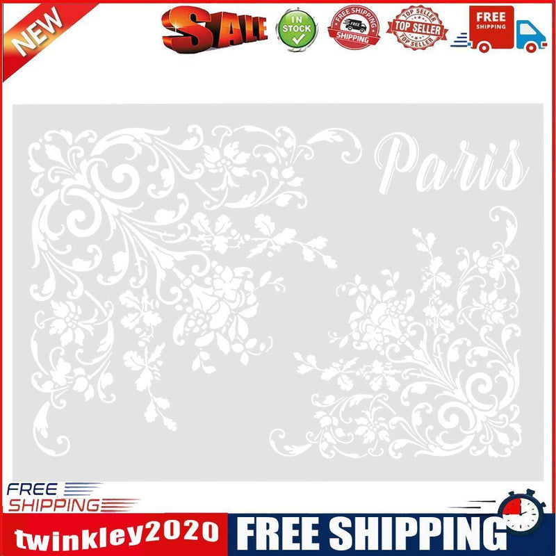 21x30cm DIY Craft Stencil Album Decor Cake Cookie Flower Spraying Die Card