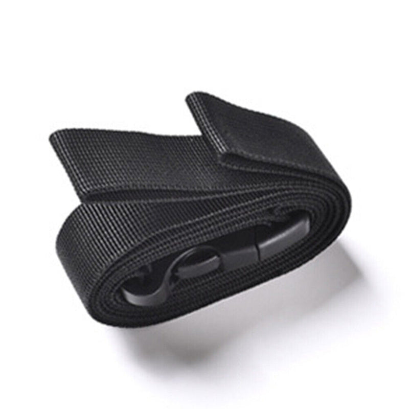 Outdoor Adjustable Luggage Belt Strap w/ Buckle Cargo Suitcase Bag Packing Rope