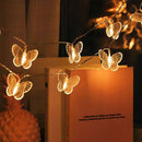Butterfly Light Strings Home Bedroom Wedding Home Party Fairy Light (20LED)