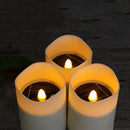 LED Solar Candle Flame Light Lawn Stakes Lamp Garden Decor (without plug)