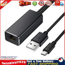 Ethernet Adapter for Amazon Fire TV Google Home Mini Chromecast Ultra 2 1 Newly
