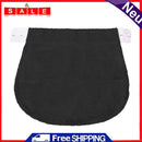 Maternity Pregnancy Adjustable Elastic Belt Pants Extended Button (Black)