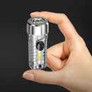 LED SMD Keyring Torches Portable Pocket Torch Adjustable for Camping Accessories