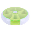7Day One Week Round Portable Pill Case Medicine Box Storage Organizer(1)