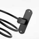 Hair Dryer Holder Blower Bracket Hanging Bathroom Accessories (Black) Newly