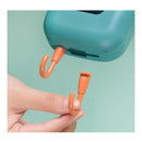 Phone Wall Mounted Holder Detachable Hook Plug Charging Organizer (Green)