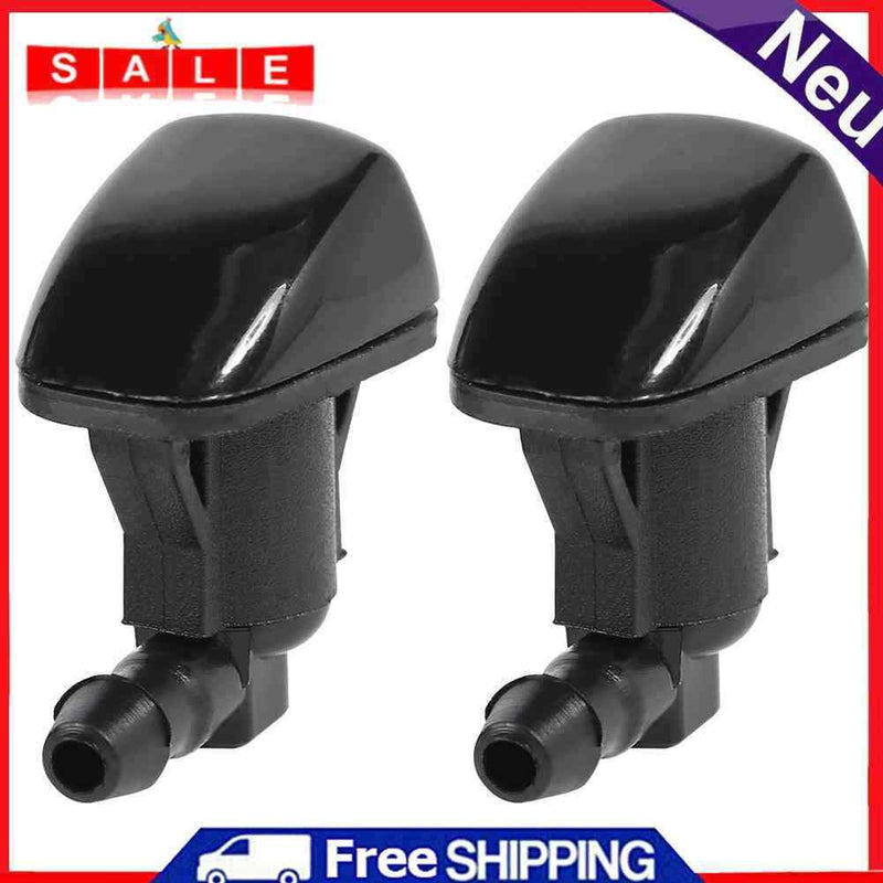 2pcs Front Windscreen Washer Replacement Nozzles for Grand Cherokee 2011-2017