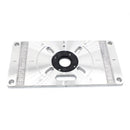 Router Table Insert Plate Woodworking Bench Trimming Machine Board (Black) Newly