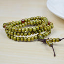 1pcs Sandalwood Buddhist Meditation 6mm108 Prayer Bead Brac BEST Mala F1F1