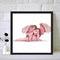 Full Round Drill Mosaic Craft DIY Pink Angel Rhinestone Diamond Painting Newly