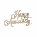 Decoration Hanging Ornaments Happy Anniversary Wood DIY Crafts Wooden Slice