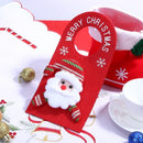 Merry Christmas Non-wovens Fabric Door Hanging Christmas Decor(Santa Claus)