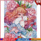 Cross Stitch Full Embroidery Flower Girl Character 11CT Stamped Needlework  #F