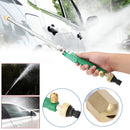 Garden High Pressure Power Watering Sprayer Car Clean Water Gun Jet (Green)
