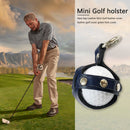Cowhide Golf Ball Bag Small Golf Ball Protective Cover Outdoor Golf Accessories
