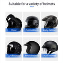 Bluetooth-Compatible Music Player FM Helmet Headset Handsfree Intercom Head