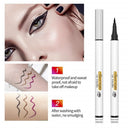 Long Lasting Quick-Drying Cosmetics Colorful Liquid Eyeliner Pen Waterproof