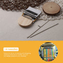 Wooden Small Loom Mender Handmade Household Clothes Mending Weaving Knit To