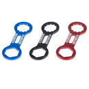 Bolany Aluminum Alloy MTB Bike Front Fork Cap Wrench Repair Tools (Black)