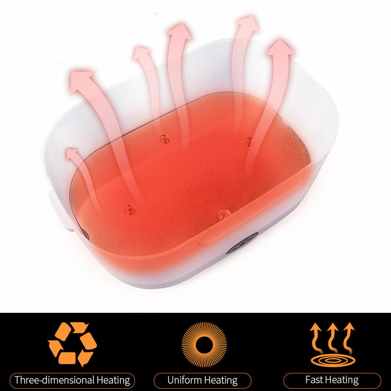 Portable Electric Self Heating Lunch Box Food Heater Warmer Storage Container