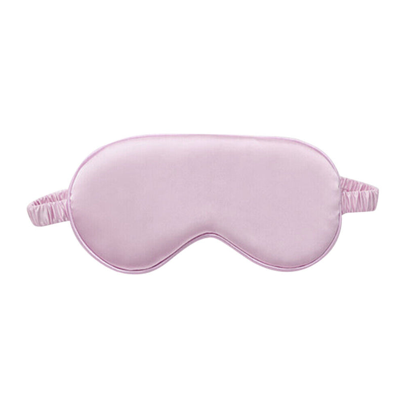 Silk Sleeping Eyepatch Headband Hair Tie Help to Sleep Aid Blindfold for Rest