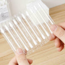 10 Pcs Cotton Swab Makeup Applicator Brush Stick Eyelash Tools W7N7