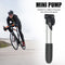 Bicycle Pump Mini Portable Aluminum Alloy Bike Air Pump Cycling Tire Inflator