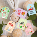 Party Supplies Easter Paper Tag Hang Tags Easter Eggs Labels Gift Wrapping