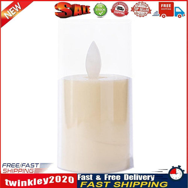Flameless Candle Lights Electronic Tealight Wedding Home Decor (5x10cm) Newly