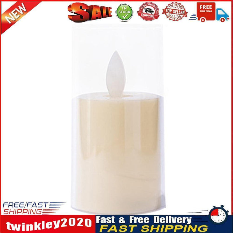 Flameless Candle Lights Electronic Tealight Wedding Home Decor (5x10cm) Newly