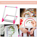 Desktop Stand Rack Hoop Embroidery Frame Cross Stitch Stand Clip Sewing Tool