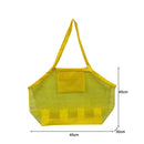 Foldable Swimming Sport Tote Outdoor Child Toys Storage Beach Bag (Yellow)