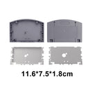 For N64 Cart Shell Cover Game Console Cases Replacement Kit (EU/Jap Gray)