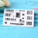 Bar Code Body Art Tattoo Stickers Waterproof Temporary Arm Decals Decor (B)