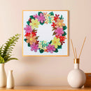 5D DIY Colorful Wreath Part Special Drill Diamond Painting Mosaic Artwork Newly