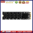 5 Ports Expansion Card M2 NGFF B-Key SATA to SATA3 Adapter Cards Support SSD HDD
