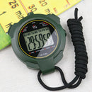 Digital Stopwatch Handheld Training Timer Sports Running Chronograph Watch Newly