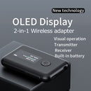 Bluetooth 5.0 Adapter 3.5mm AUX Music Audio 2 in 1 Wireless Transmitter Receiver