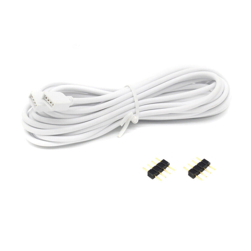 Light Strip Extension Cable for 3528 5050 RGB/5050 RGBW LED Cord (4P-2.5m) Newly