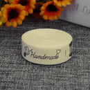 5 Yards/Lot Handmade Print Cotton Ribbons DIY Sewing Clothes Label Tags (B)