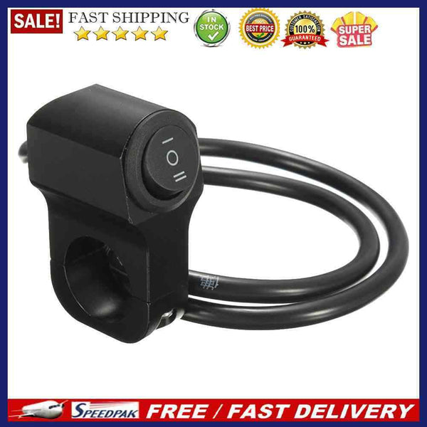 Fog Spotlight Retro Switch 2-way Double-control Motorcycle Aluminum Alloy S