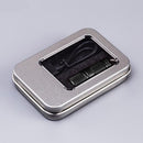 XPG LED Camping Pocket Torch 120lm Handheld Mini Keychain Flashlight Black