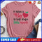 #A It Takes A Big To Help Shape Little Minds Womens T-Shirt Tee